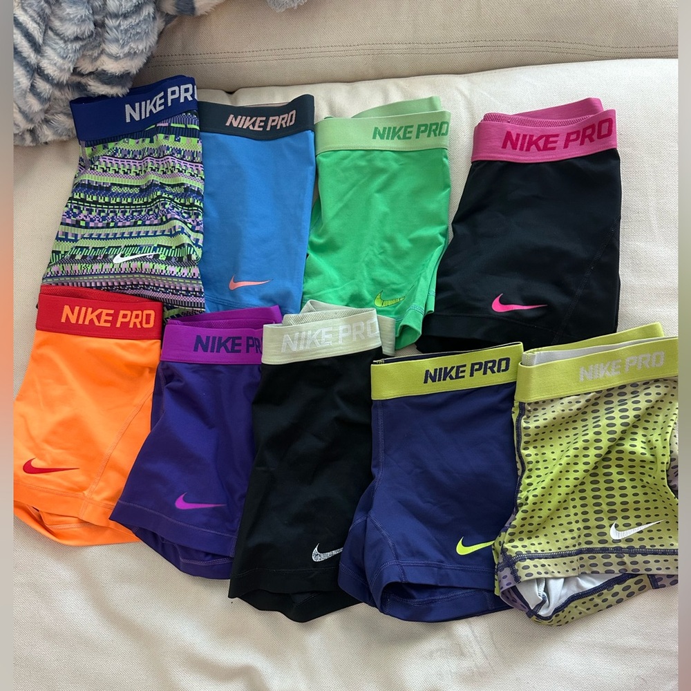 LOT of Nike pro shorts
